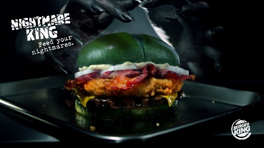 Campaña de Burger King para el pasado Halloween Campaña de Burger King para el pasado Halloween