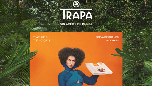 Imagen de la campaña de Chocolates Trapa Imagen de la campaña de Chocolates Trapa