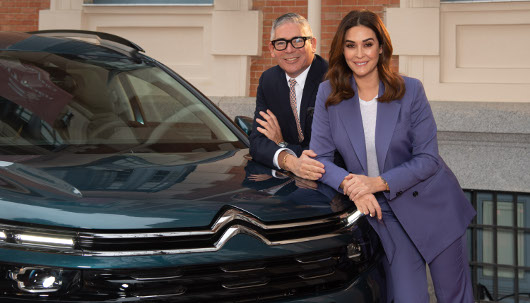 Los prescriptores del nuevo SUV de Citroën, Boris Izaguirre y Vicky Martín Berrocal
