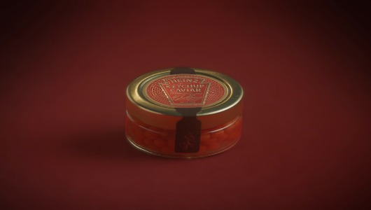 El caviar de ketchup Heinz