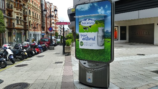 La campaña se puede ver en Gijón y Oviedo