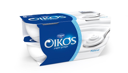 Oikos es el nombre del yogur griego de Danone 