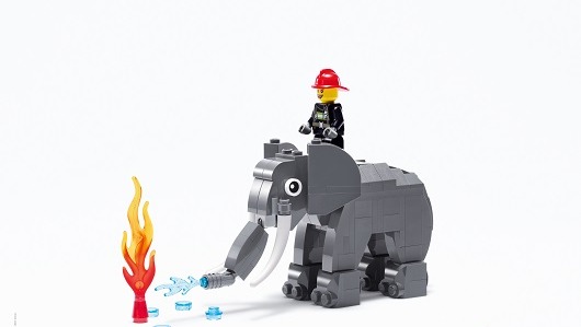 Una campaña reciente de Lego