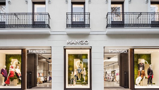 La tienda de la calle Serrano (Madrid) de Mango