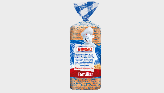El nuevo pack del pan de molde de Bimbo