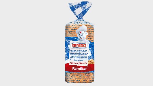 El nuevo pack del pan de molde de Bimbo El nuevo pack del pan de molde de Bimbo