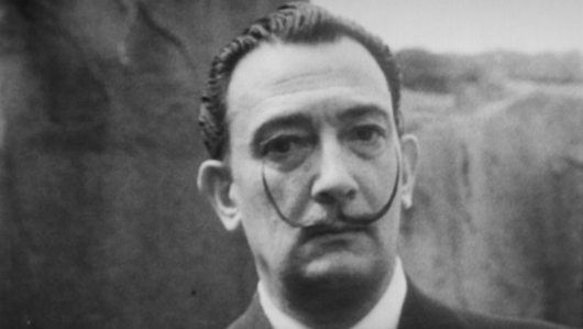 Salvador Dalí, en una imagen del spot de P&G