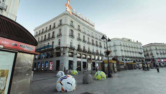 Vista de la Puerta del Sol (Madrid)