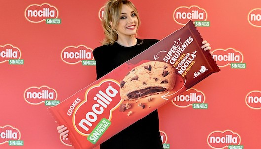 Anna Simón, embajadora de la presentación de las Nocilla Cookies