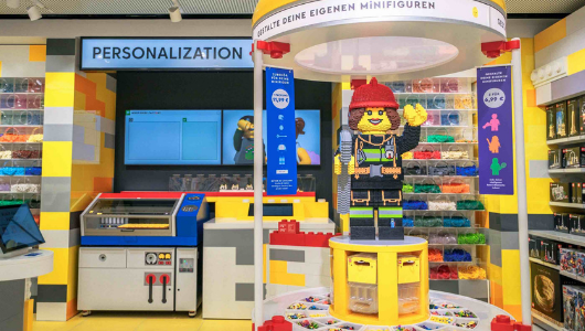 Imagen de una tienda de Lego