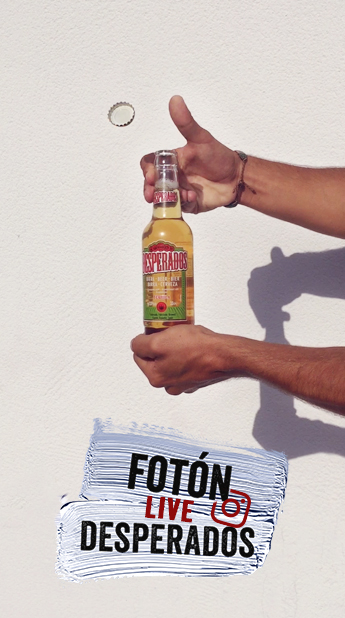 Desperados busca a los usuarios más rápidos de Instagram y Snapchat Desperados busca a los usuarios más rápidos de Instagram y Snapchat