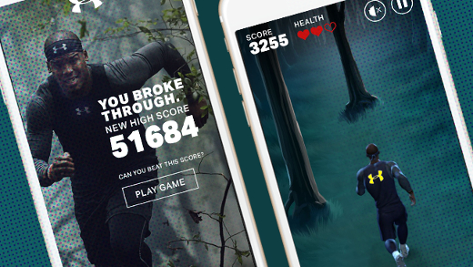 Under Armour lanza un videojuego en Snapchat que recrea su última campaña Under Armour lanza un videojuego en Snapchat que recrea su última campaña