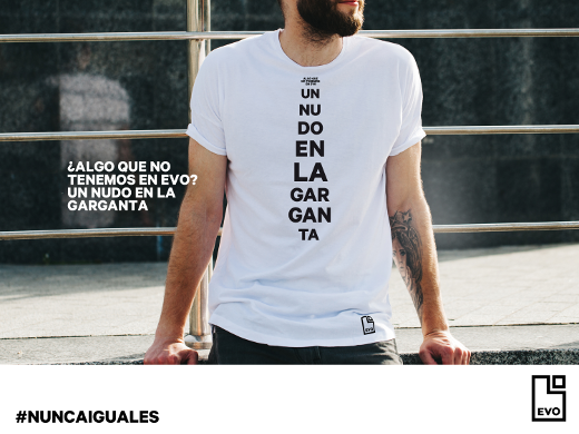 Evo quita las corbatas a sus empleados y les pone estas camisetas Evo quita las corbatas a sus empleados y les pone estas camisetas
