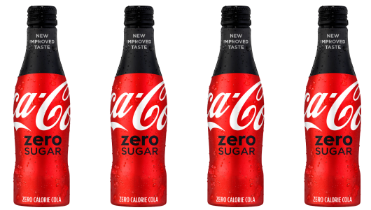 Coca-Cola en España pone a disposición del consumidor 122 referencias de productos sin azúcares añadidos, light/ligero o zero de las 285 referencias que comercializa la compañía en nuestro país