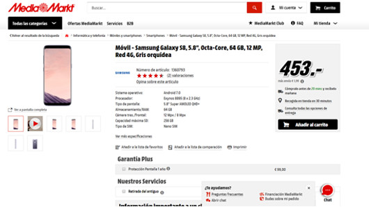 Web de Media Markt Web de Media Markt