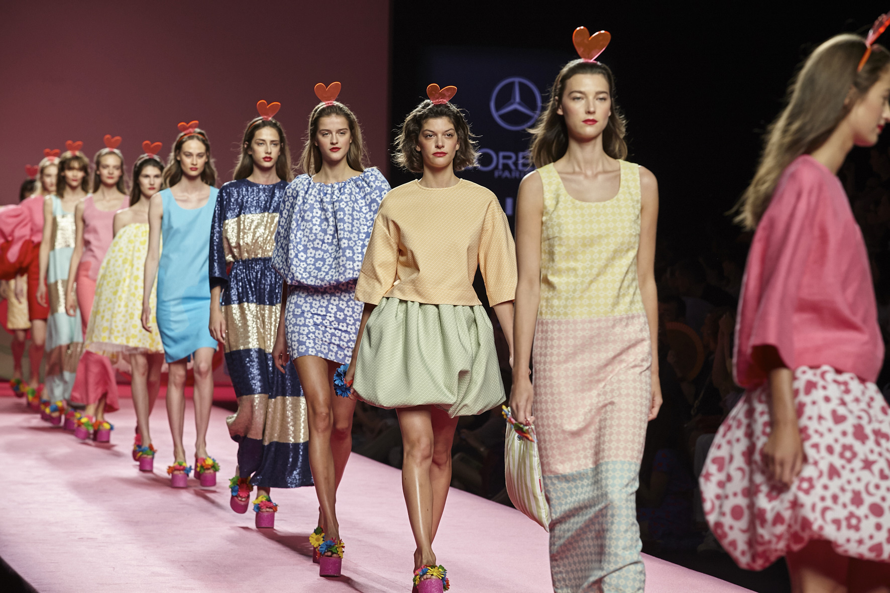Imagen de un desfile de Ágatha Ruiz de la Prada en la anterior edición de la MBFWM Imagen de un desfile de Ágatha Ruiz de la Prada en la anterior edición de la MBFWM