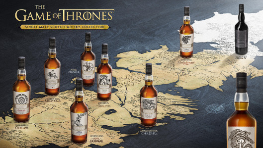 Cada whisky está inspirado en una casa de "Juego de Tronos" Cada whisky está inspirado en una casa de "Juego de Tronos"