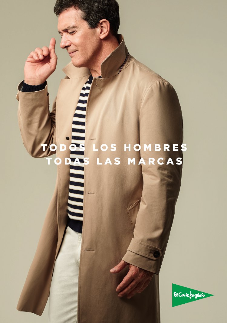 El actor malagueño vuelve a posar para la campaña gráfica