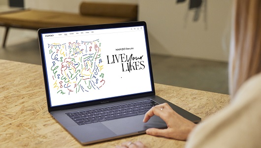 La web de Mango incluye su plataforma de fidelidad