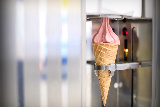 El helado de Ikea es de fresa