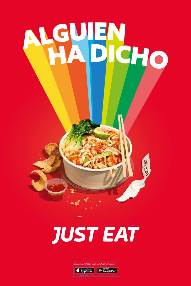 Campaña de Just Eat para España Campaña de Just Eat para España