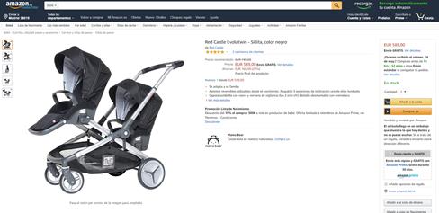 La web de Amazon La web de Amazon
