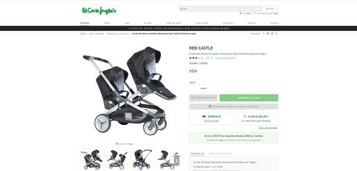 La web de El Corte Inglés La web de El Corte Inglés
