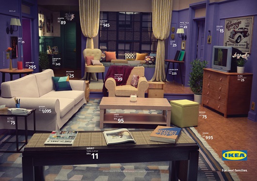 El salón de Friends El salón de Friends