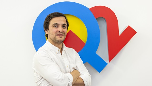Carlos Alcántara, CEO y fundador de Q12 Trivia Carlos Alcántara, CEO y fundador de Q12 Trivia