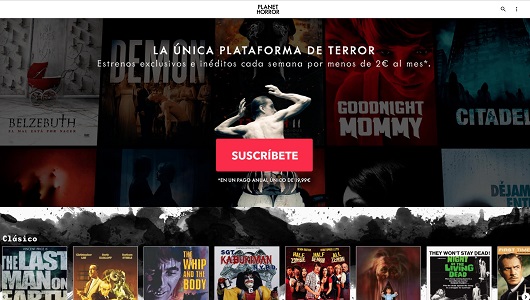 La interfaz de Planet Horror