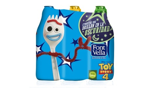 Forky es uno de los protagonista de la cinta y del nuevo diseño