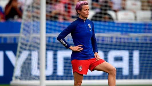 Megan Rapinoe. Imagen de Shutterstock (Jose Breton).