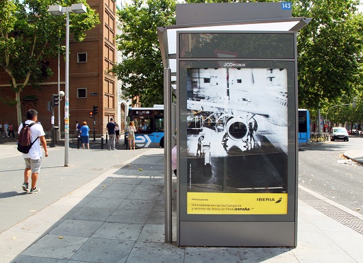 Las marquesinas son de JCDecaux Las marquesinas son de JCDecaux