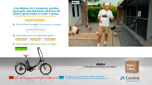 La campaña ha sido difundida en el canal Dmax La campaña ha sido difundida en el canal Dmax