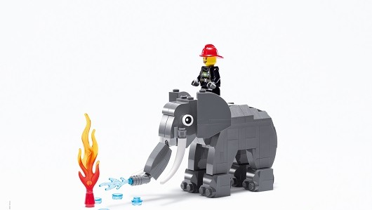 Una campaña reciente de Lego Una campaña reciente de Lego