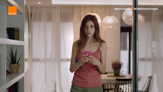 Imagen de la campaña de Orange, una de las más vistas del mes pasado Imagen de la campaña de Orange, una de las más vistas del mes pasado