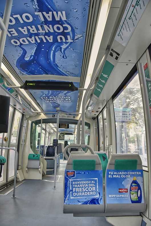 En el TRAM de Barcelona se perfumarán algunos vagones En el TRAM de Barcelona se perfumarán algunos vagones