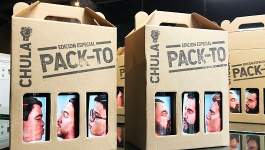 Está a la venta una edición limitada de Chula Especial PACK-TO en bares y establecimientos. Está a la venta una edición limitada de Chula Especial PACK-TO en bares y establecimientos.