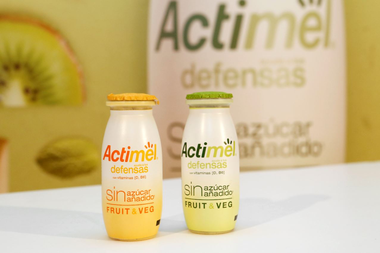 Las dos variedades del nuevo Actimel Las dos variedades del nuevo Actimel
