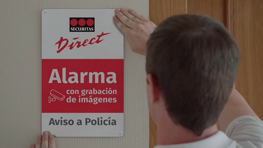 Imagen de la campaña de Securitas Direct Imagen de la campaña de Securitas Direct