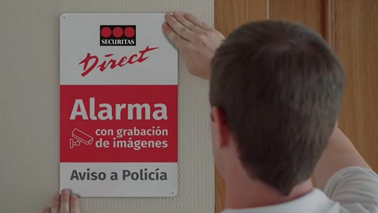 Imagen de la campaña de Securitas Direct