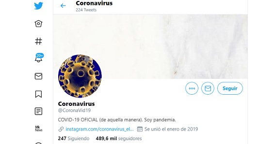 El humor no se ha perdido y este perfil humorístico casi alcanza los 500.000 seguidores