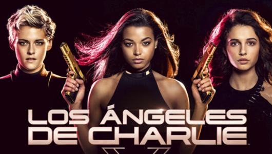 Cartel promocional de la película "Los ángeles de Charlie" Cartel promocional de la película "Los ángeles de Charlie"