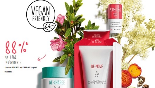 Línea vegana de Clarins