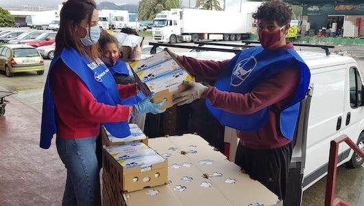 Danone ha contado con la colaboración de la Federación Española de Bancos de Alimentos (FESBAL) para canalizar las ayudas