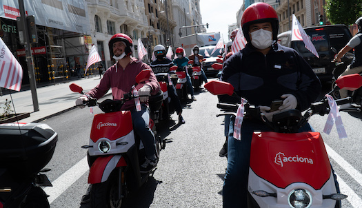 Las motos de Acciona