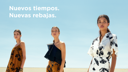 Imagen de la campaña de rebajas de El Corte Inglés