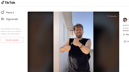 El 'tiktoker' Uy Albert El 'tiktoker' Uy Albert