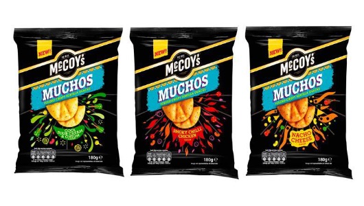 Las patatas McCoys Muchos