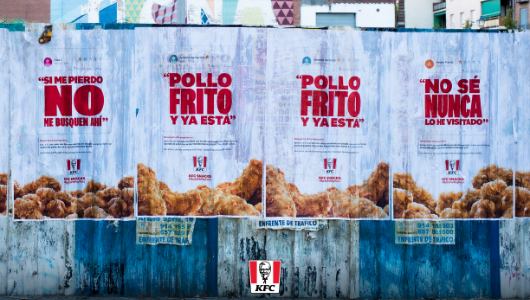 Carteles de KFC